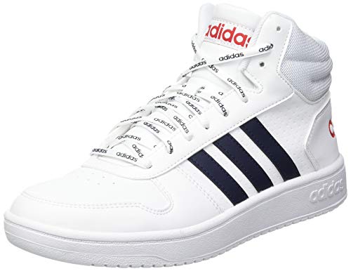 adidas Tênis de basquete masculino Hoops 2.0, tamanho 38